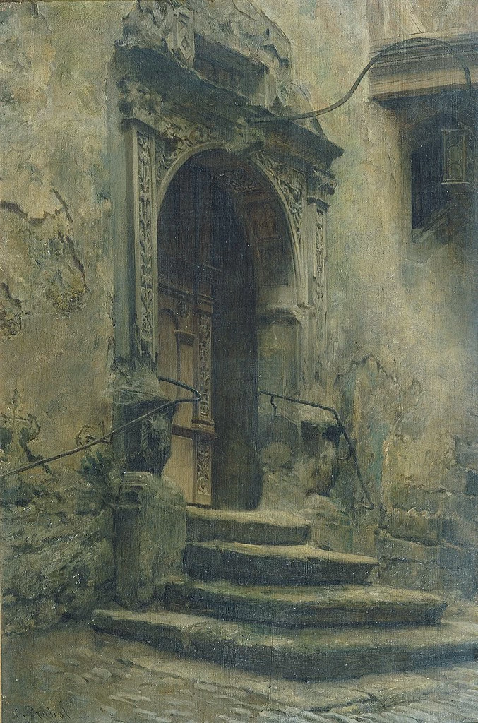 Carl Probst - Il Municipio di Rothenburg, Österreichische Galerie Belvedere, Vienna